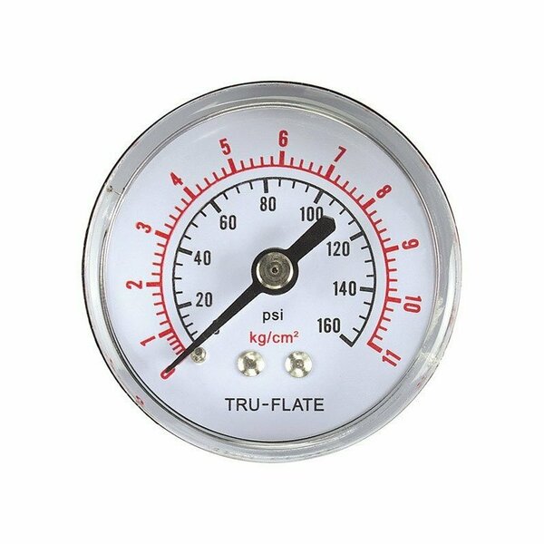 Lubrimatic AIR LINE GAUGE1/4 in.160PSI TRFL24803